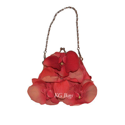 Floral Tangerine Purse